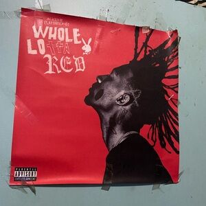 Playboi Carti Whole Lotta Red 2019 fan art Poster